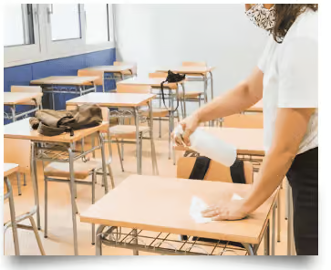 Professional medical facility and hospital cleaning