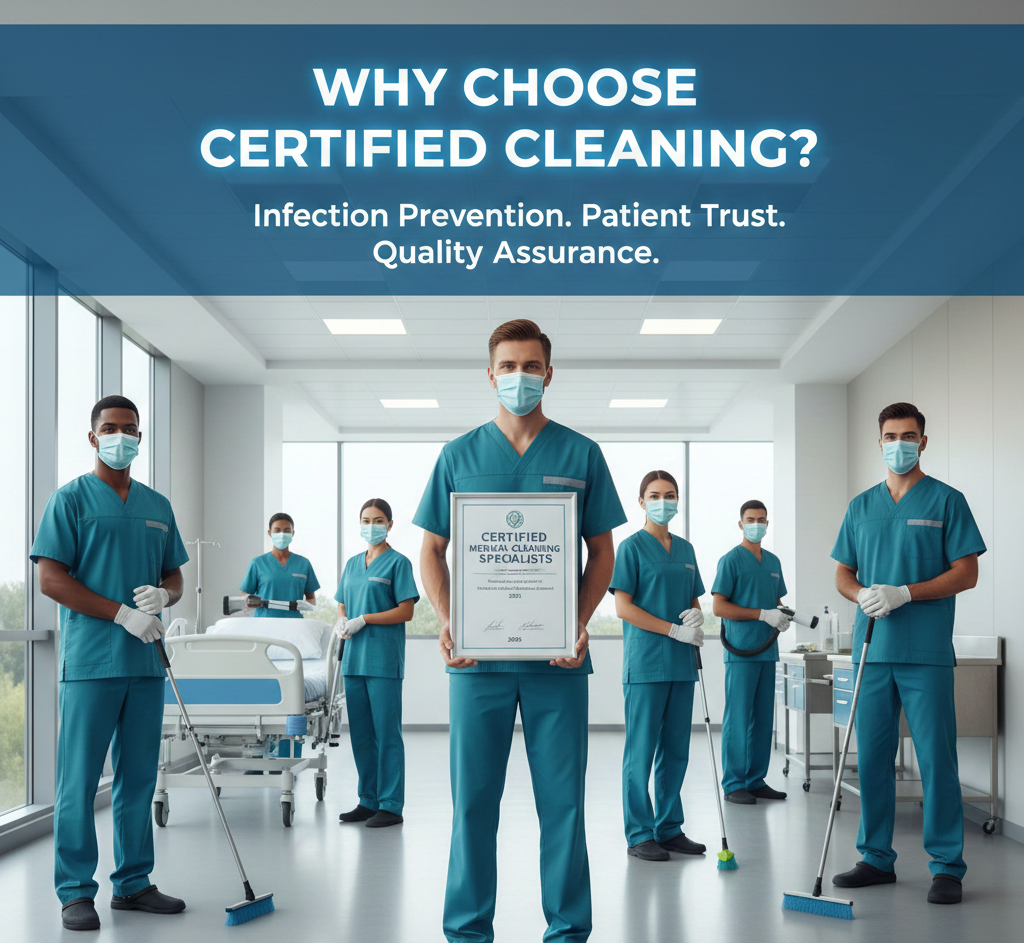 Why Healthcare Facilities Choose Certified Cleaning Teams